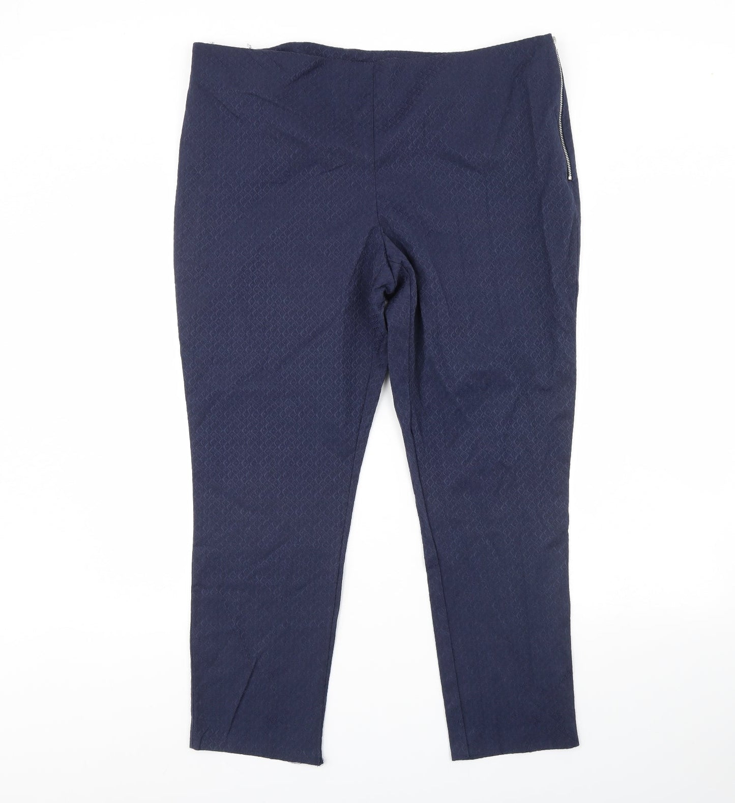 F&F Womens Blue   Trousers  Size 40 in L29 in