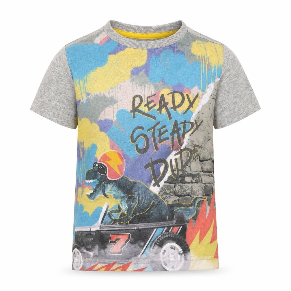 F&F Boys Grey   Basic T-Shirt Size 2-3 Years