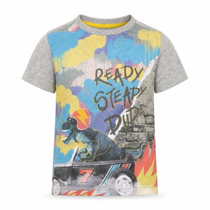 F&F Boys Grey   Basic T-Shirt Size 2-3 Years