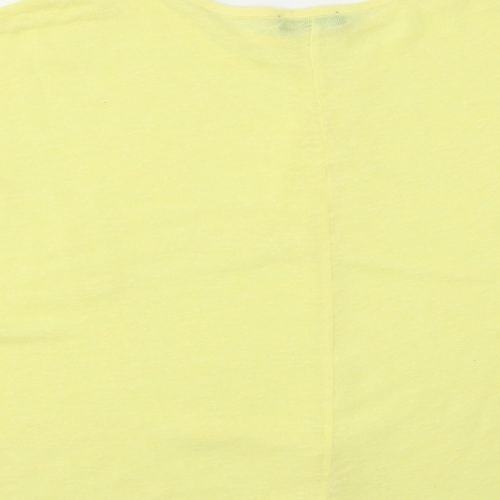 F&F Womens Yellow   Basic T-Shirt Size 18