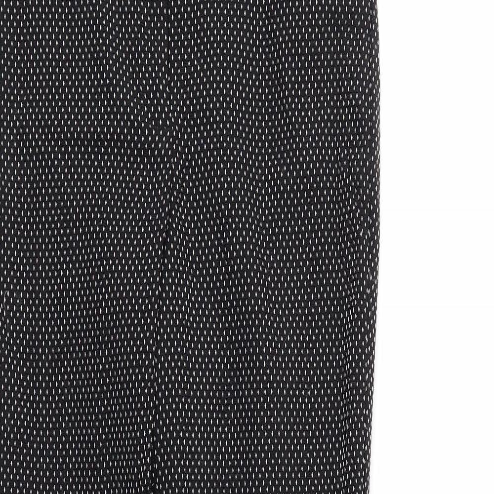 Dorothy Perkins Womens  Geometric  Capri Trousers Size 8 L28 in