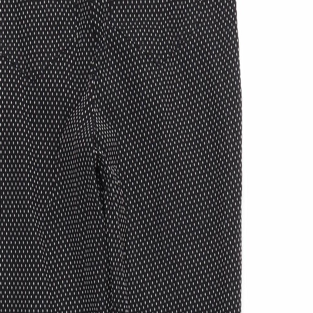 Dorothy Perkins Womens  Geometric  Capri Trousers Size 8 L28 in