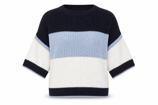 Marks & Spencer Womens Multicoloured Striped  Pullover Jumper Size L