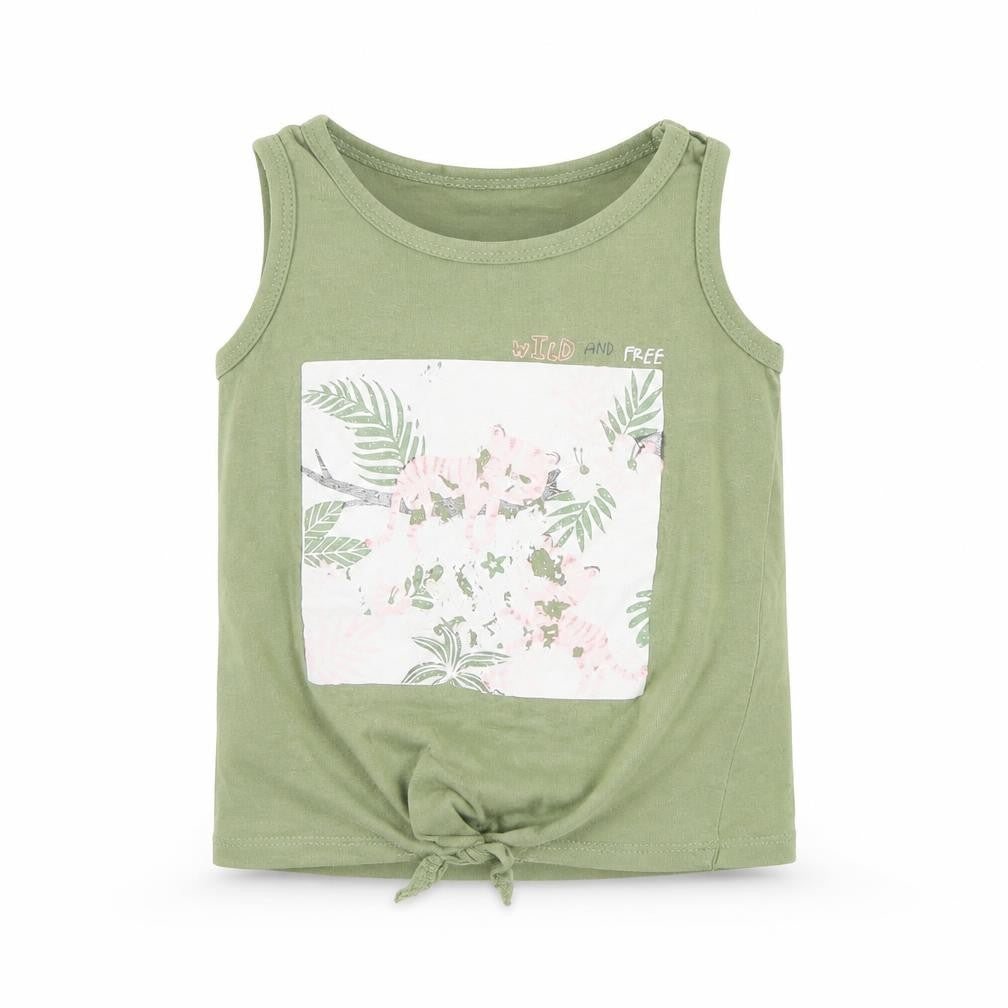 SO CUTE  Girls Green   Basic T-Shirt Size 18-24 Months