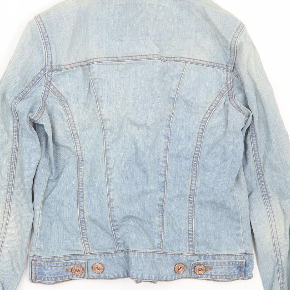 NEXT Womens Blue  Denim Jacket Coat Size 6