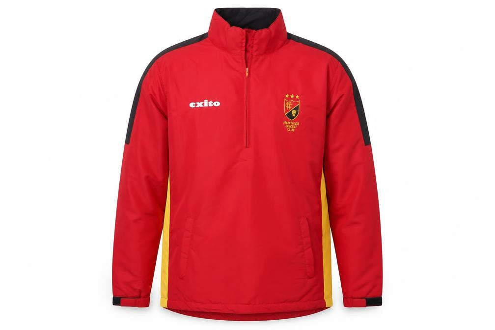 Exito Mens Red   Jacket Coat Size L  - Nantwich Cricket Club