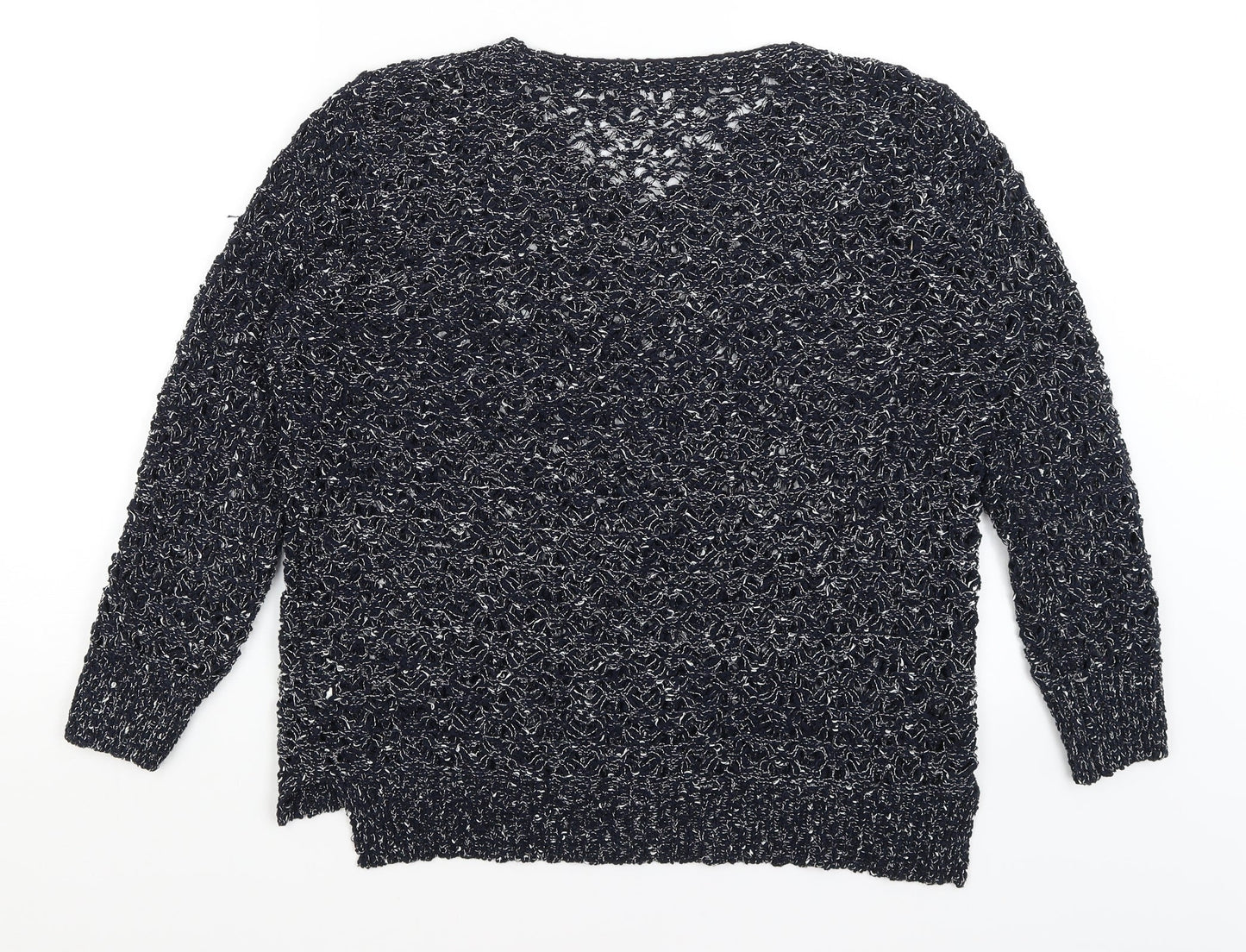 Yikey Womens Blue   Pullover Jumper Size L