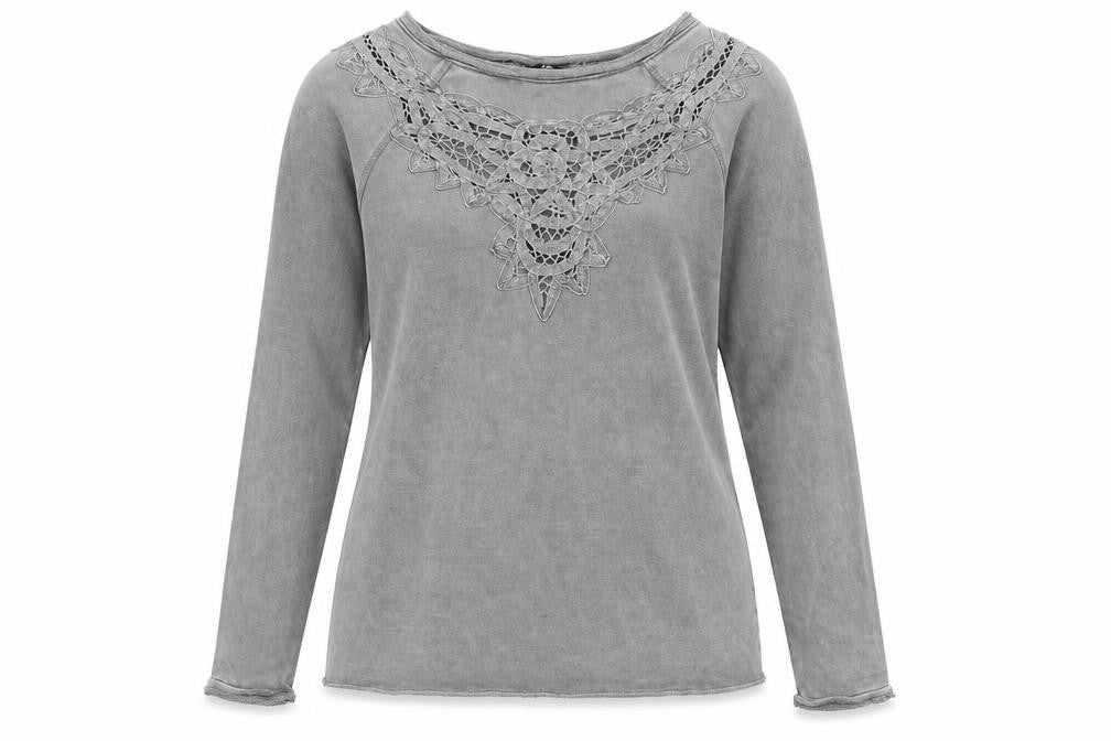 H&M Womens Grey   Pullover Jumper Size M