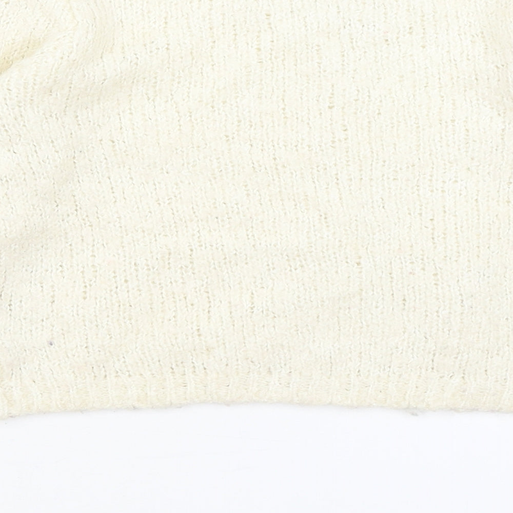 Gap Girls Ivory   Pullover Jumper Size 12 Years