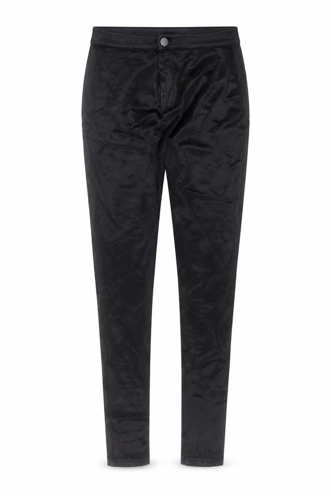 Miss Selfridge Womens Black   Trousers  Size 8 L27 in - Wet look