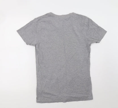 earth positive Womens Grey   Basic T-Shirt Size M