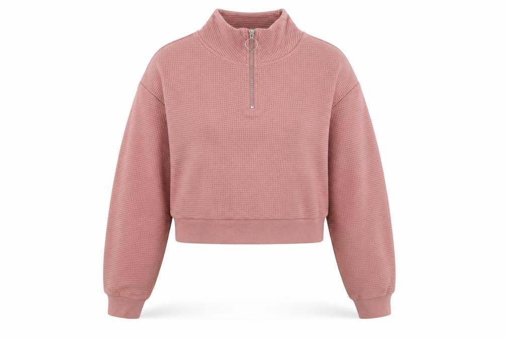 H&M Womens Pink   Pullover Sweatshirt Size XS