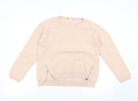 M&S Womens Pink   Pullover Sweatshirt Size 12