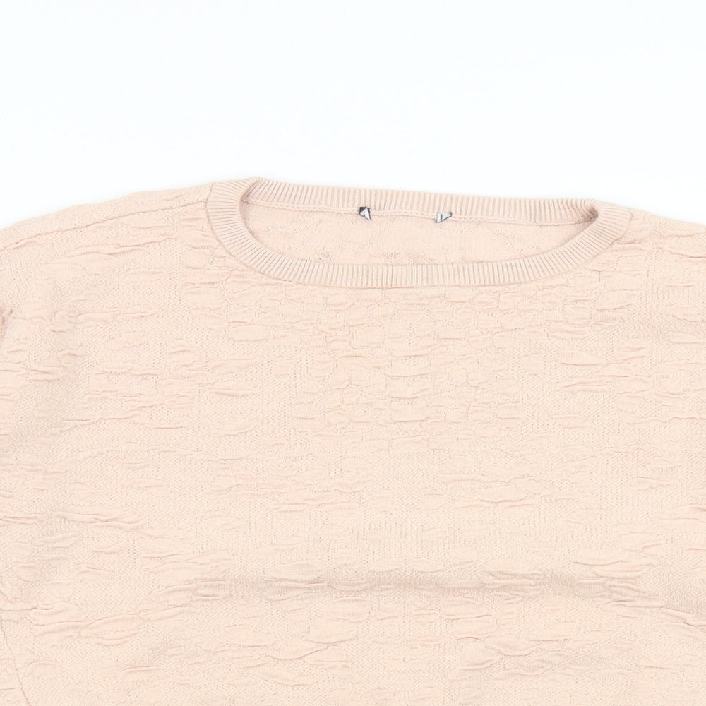 M&S Womens Pink   Pullover Sweatshirt Size 12
