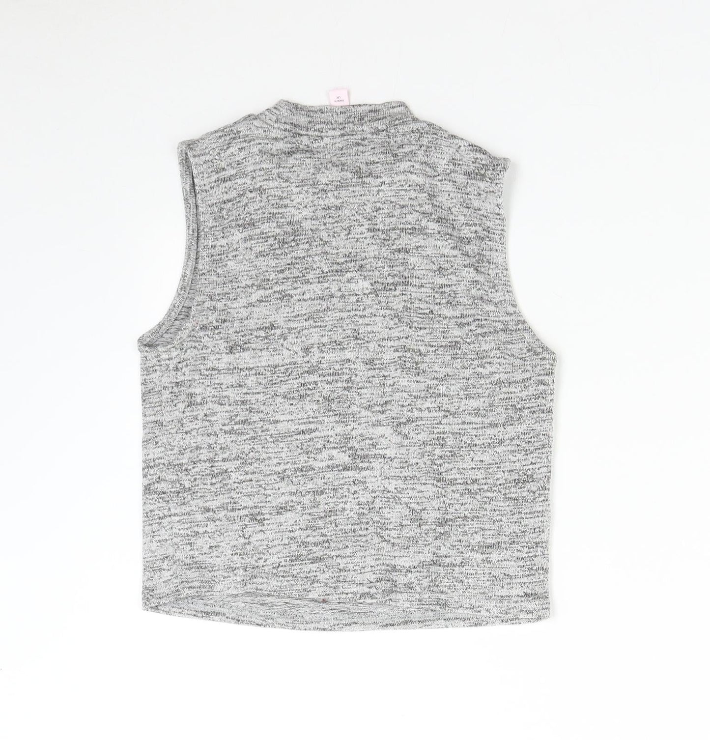 Miss Selfridge Womens Grey   Basic Tank Size 6