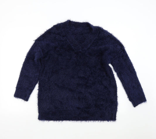 Preworn Womens Blue   Pullover Jumper Size M