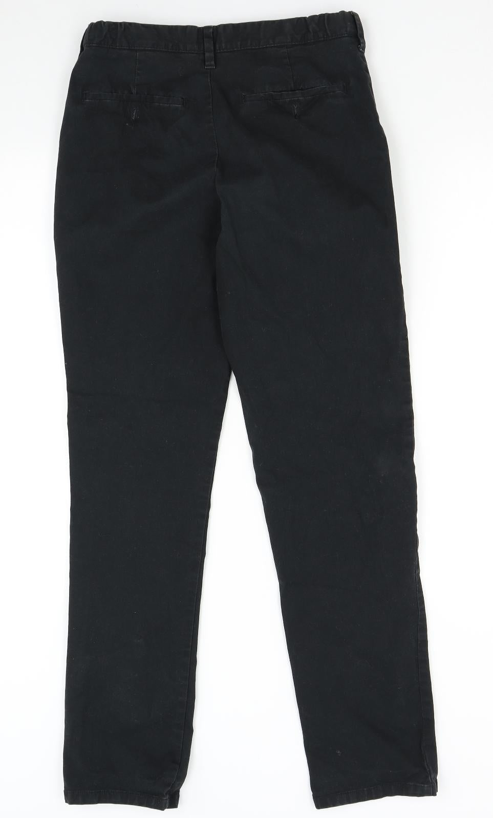 Marks & Spencer Womens Black   Straight Jeans Size 30 L33 in