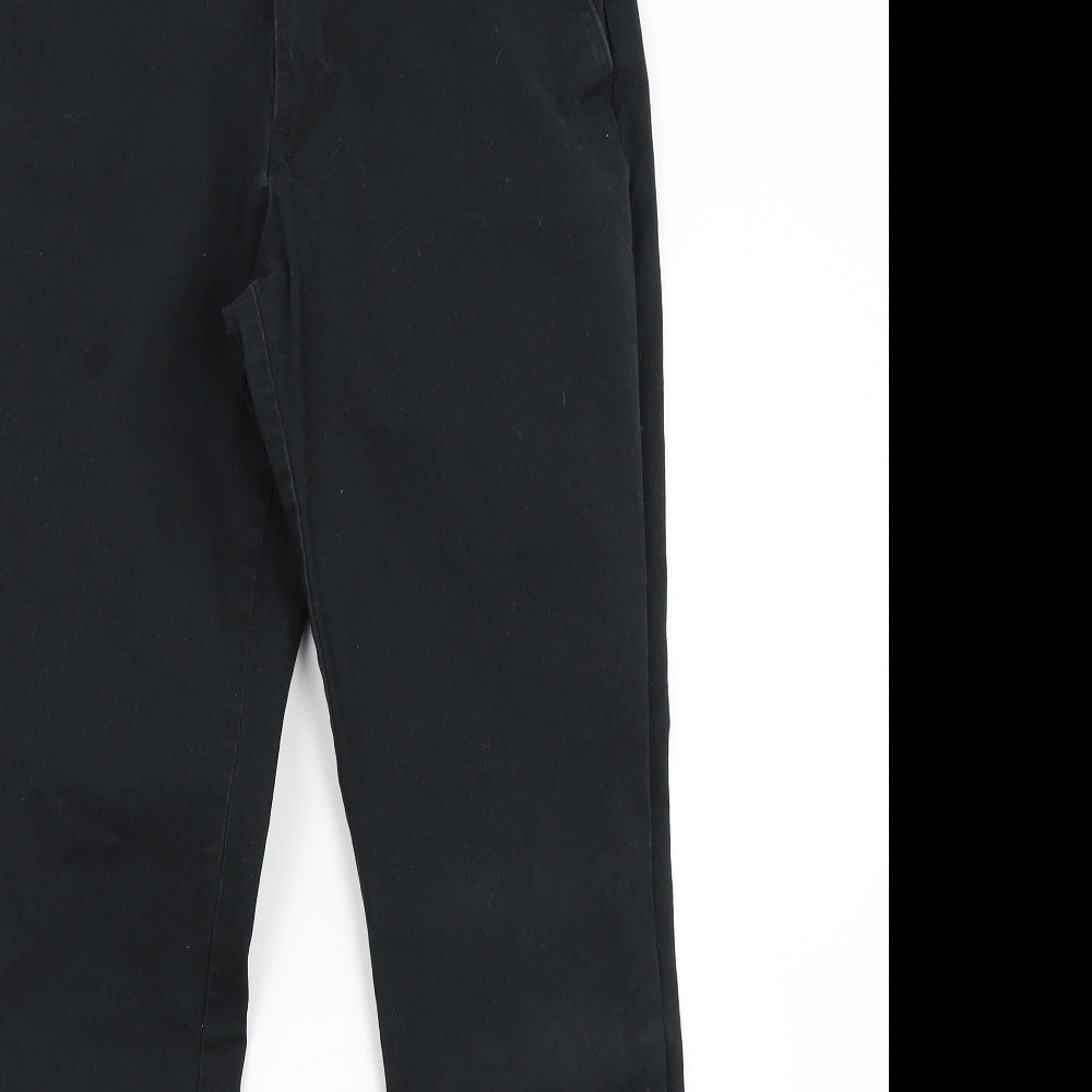 Marks & Spencer Womens Black   Straight Jeans Size 30 L33 in