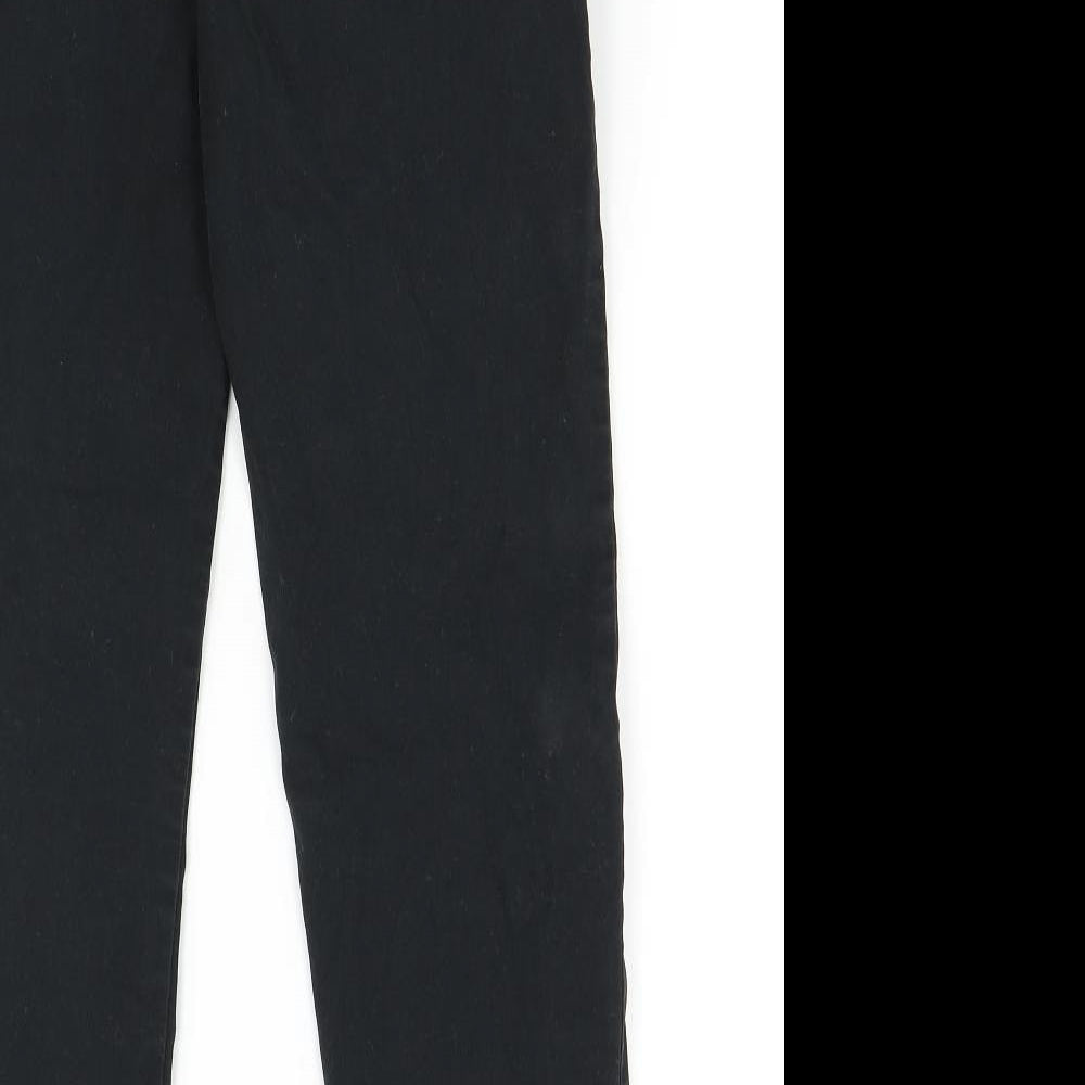 Marks & Spencer Womens Black   Straight Jeans Size 30 L33 in