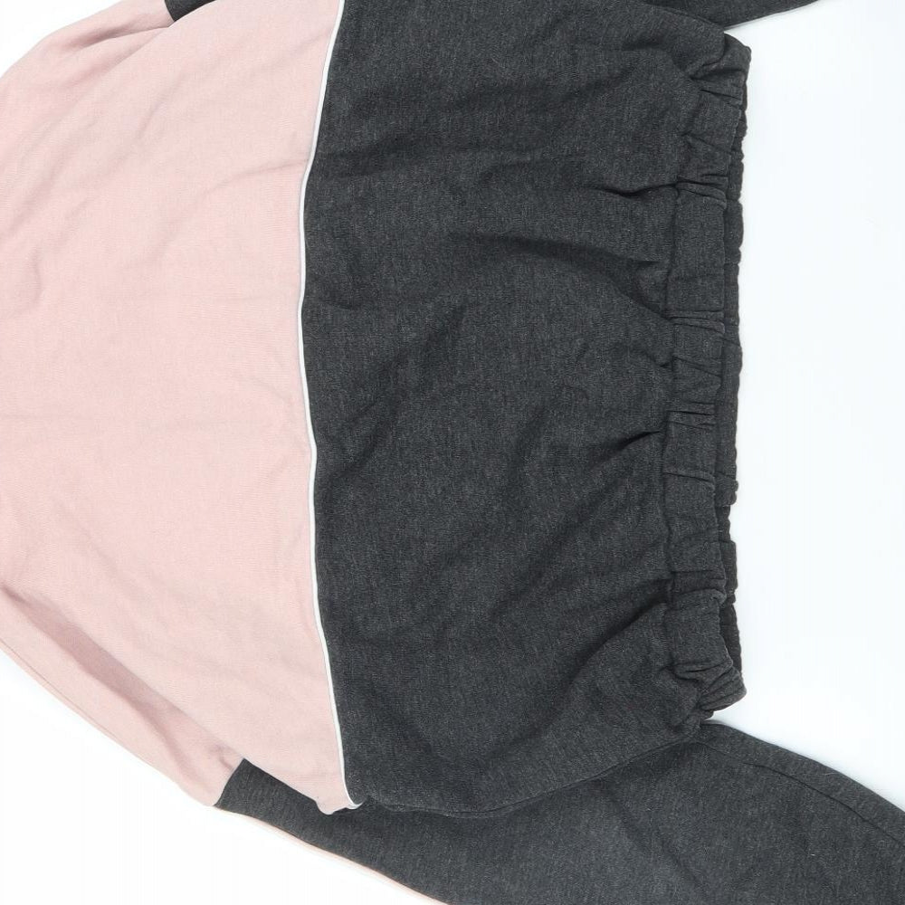 H&M Girls Pink   Pullover Jumper Size 12 Years