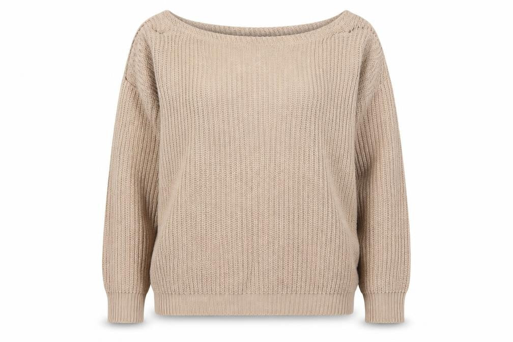 Missguided Womens Beige   Pullover Jumper Size L