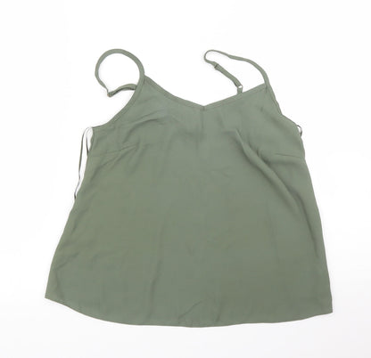 Preloved Primark Womens Green   Basic Blouse Size 6 - Front