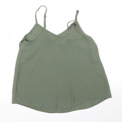 Preloved Primark Womens Green   Basic Blouse Size 6 - Back