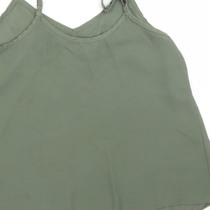 Preloved Primark Womens Green   Basic Blouse Size 6 - Label
