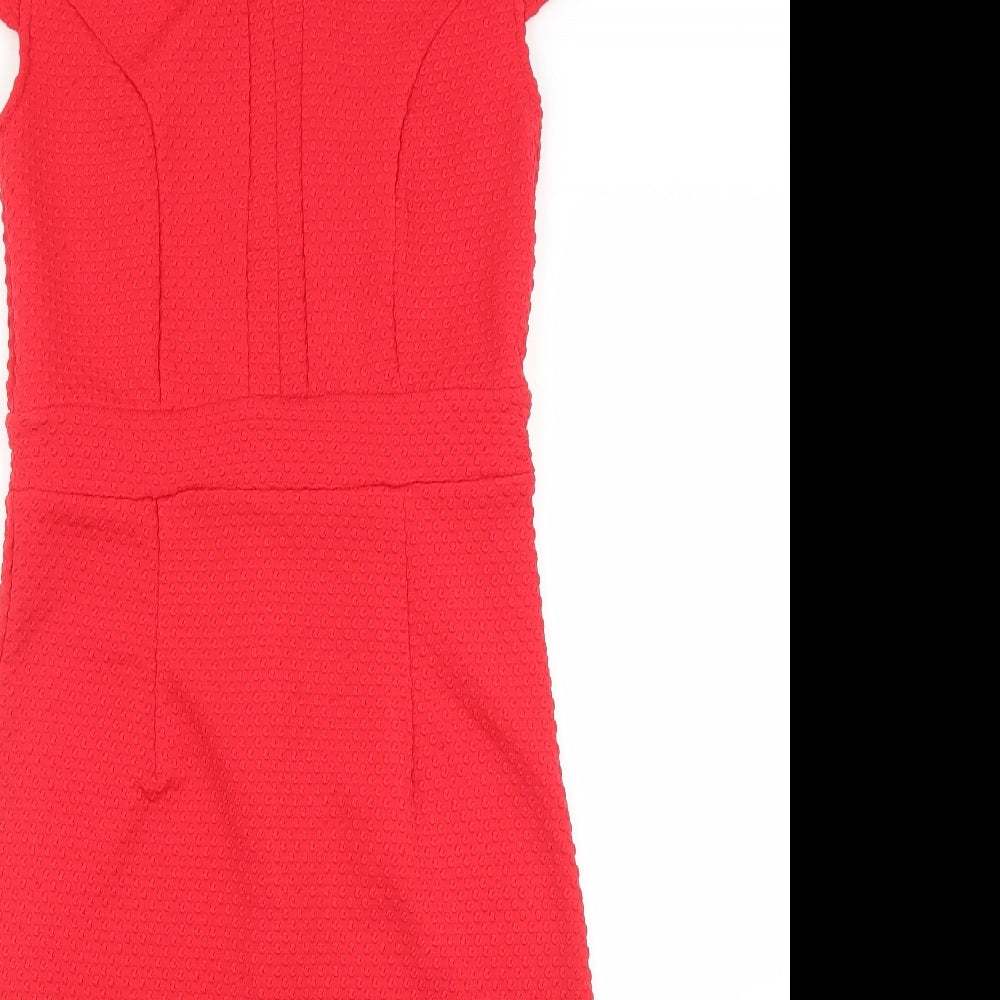Fever London Womens Red   A-Line  Size 8
