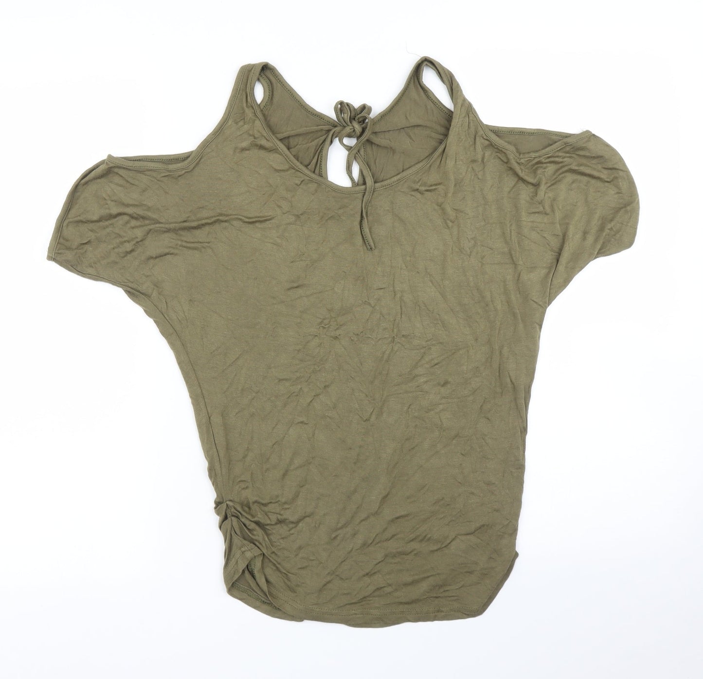 Preworn Womens Green   Basic Blouse Size S