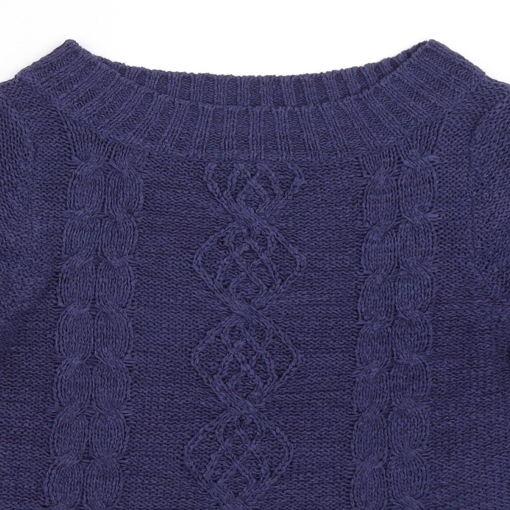 BHS Womens Blue   Pullover Jumper Size 12