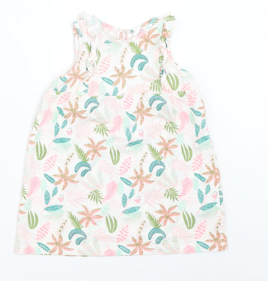 So Cute Girls Ivory   Fit & Flare  Size 12-18 Months