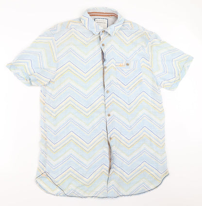 Debenhams Mens Blue    Button-Up Size L