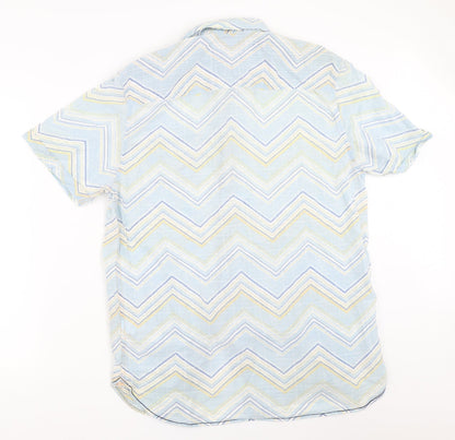 Debenhams Mens Blue    Button-Up Size L