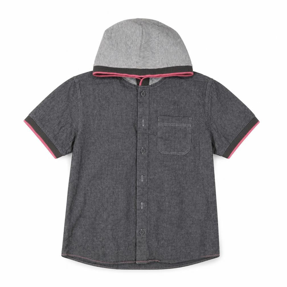 Marks & Spencer  Girls Grey   Basic Button-Up Size 11 Years