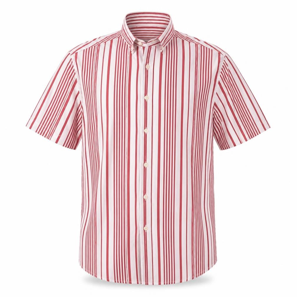 ASOS  Mens White Striped   Button-Up Size S