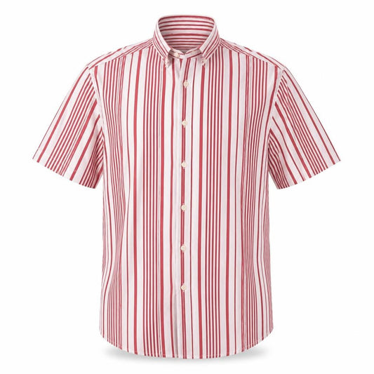 ASOS  Mens White Striped   Button-Up Size S