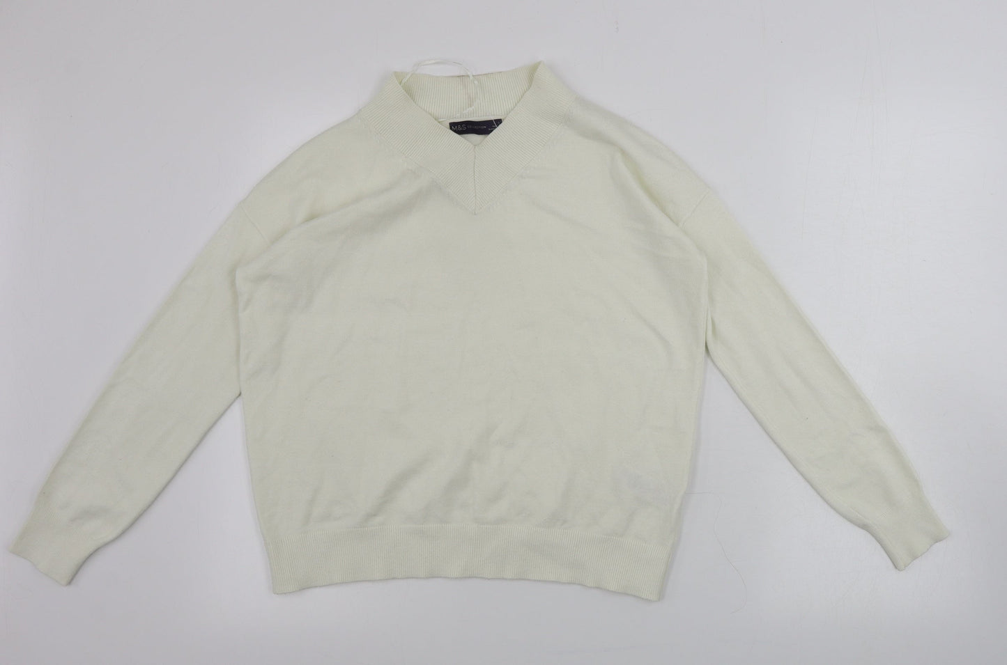Marks and Spencer  Womens Ivory   Pullover Jumper Size S