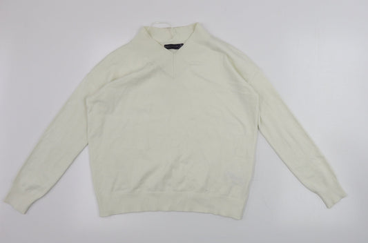 Marks and Spencer  Womens Ivory   Pullover Jumper Size S