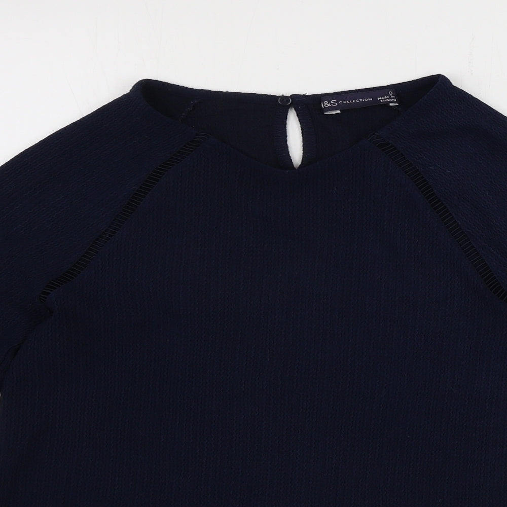 Marks and Spencer  Womens Blue   Pullover Jumper Size 8
