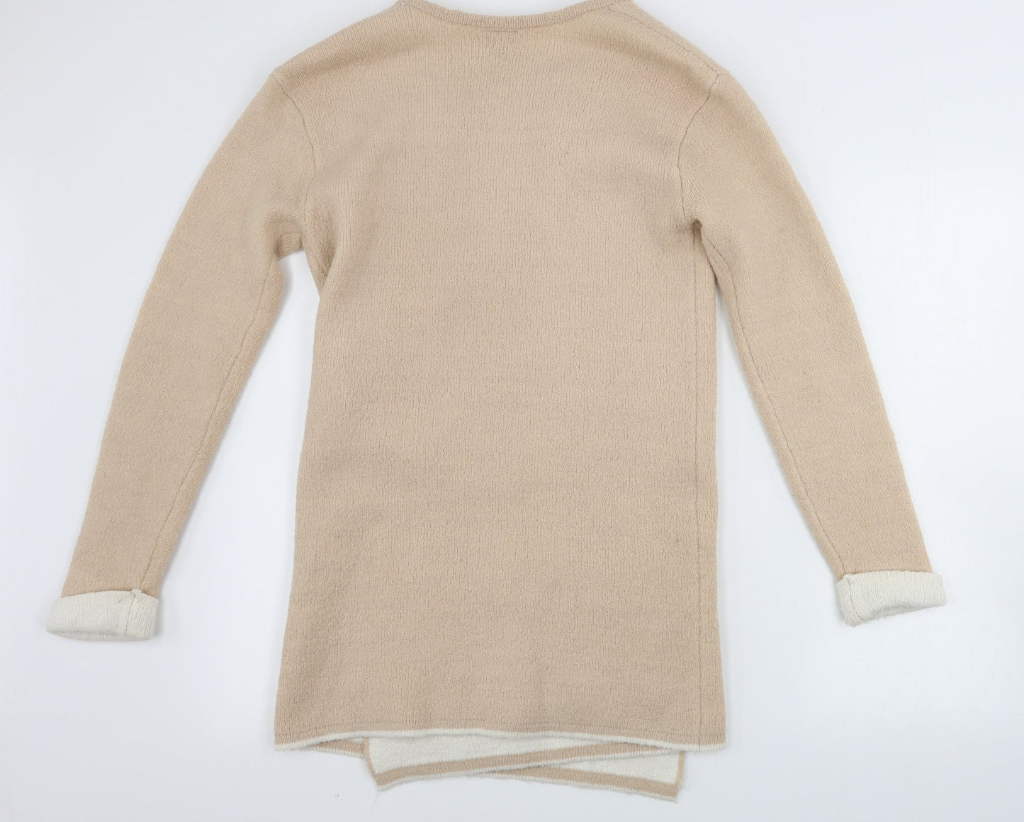 ICHI Womens Beige   Cardigan Jumper Size S