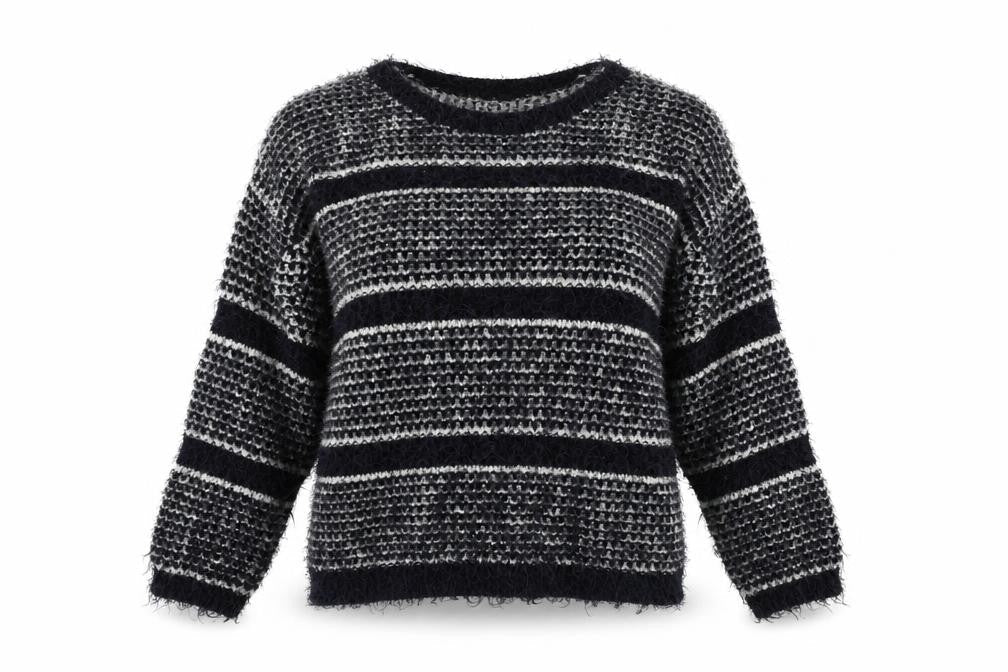 TU Womens Blue Striped  Pullover Jumper Size 16