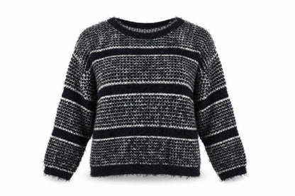 Tu Womens Blue Striped  Pullover Jumper Size 16