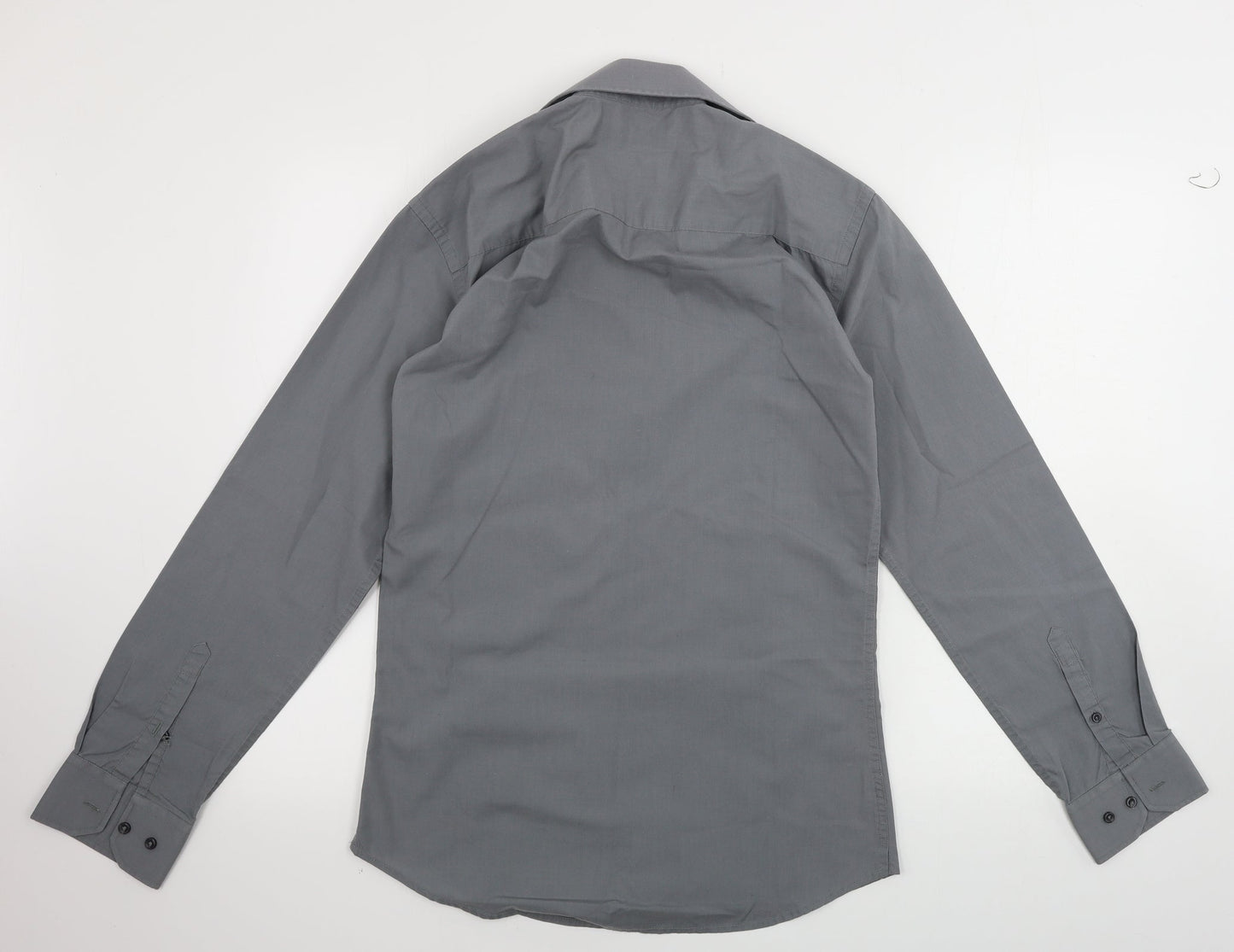 NEXT  Mens Grey    Dress Shirt Size 14