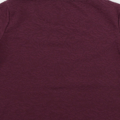 Klass  Womens Purple   Pullover Jumper Size 8