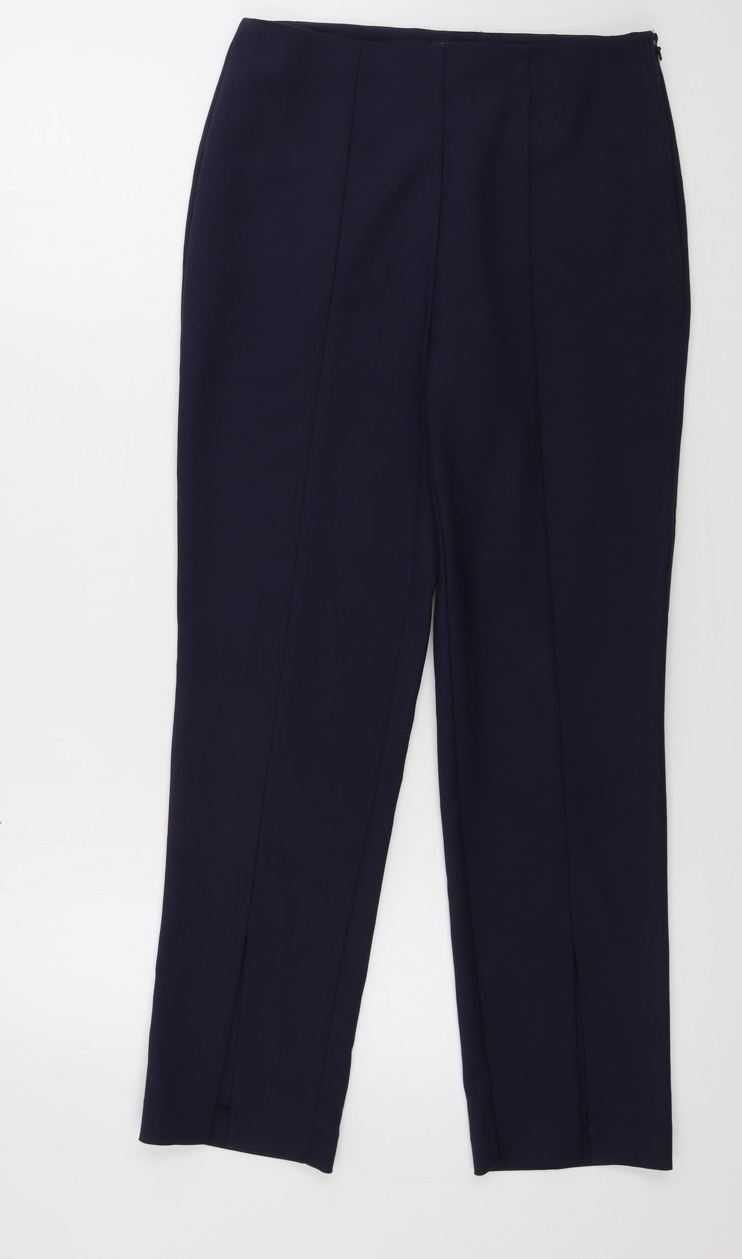 Marks and Spencer Womens Blue   Trousers  Size 8 L24 in