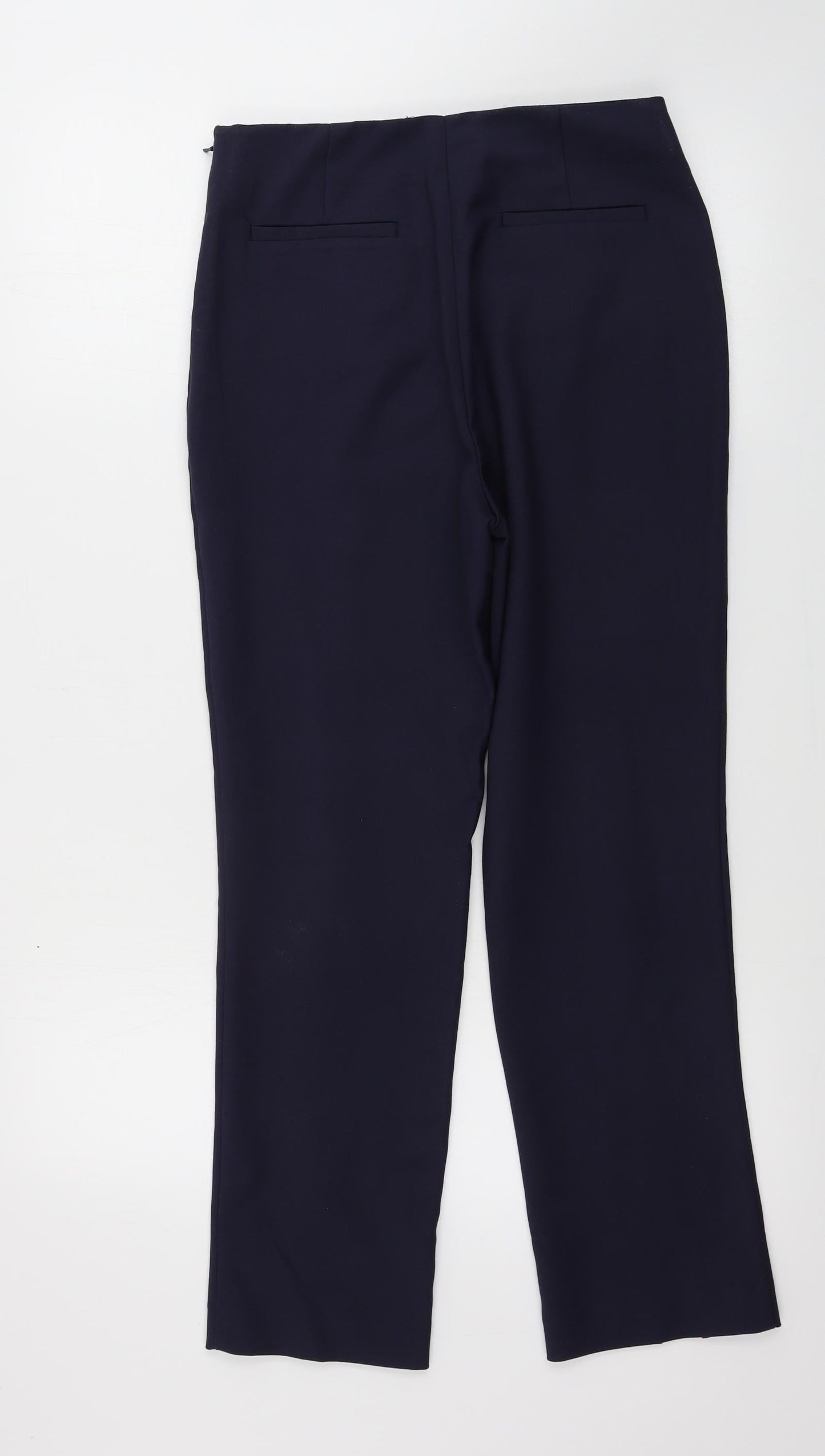 Marks and Spencer Womens Blue   Trousers  Size 8 L24 in