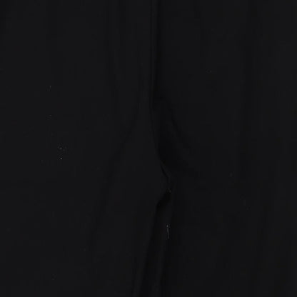Zara Womens Black   Cropped Trousers Size S