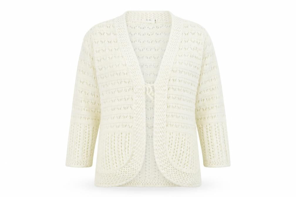 glimpse design  Womens Ivory   Cardigan Jumper Size L