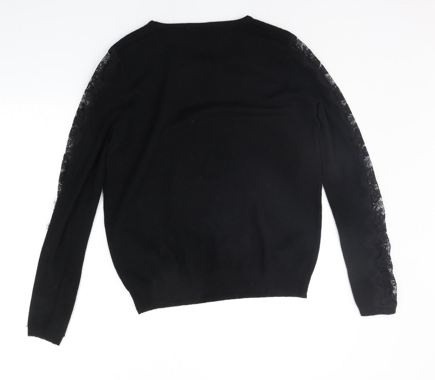 Society 8 Womens Black   Pullover Jumper Size 14